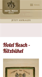 Mobile Screenshot of hotel-resch.at